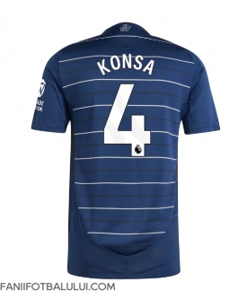 Aston Villa Ezri Konsa #4 Tricou Fotbal Replică 2024-25 Barbati Treilea